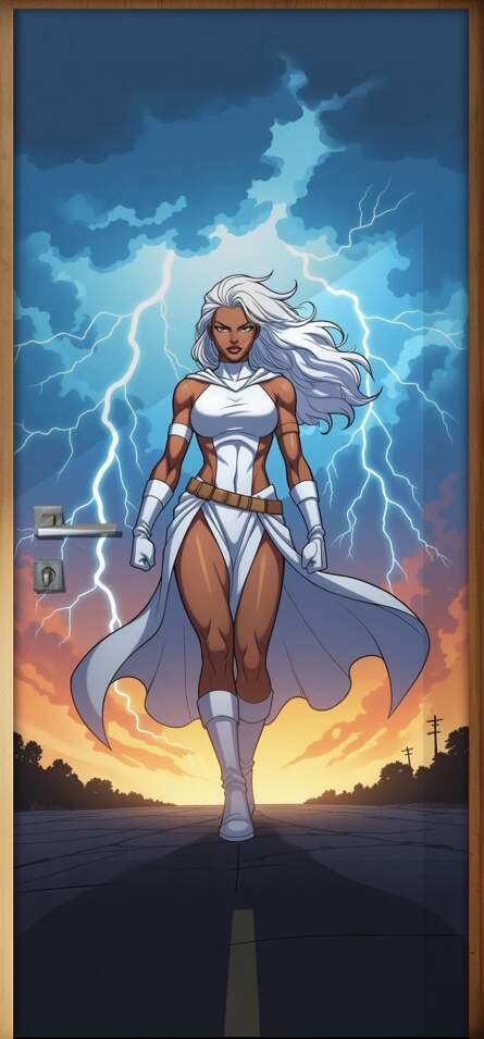 Adesivo de Porta X-Men