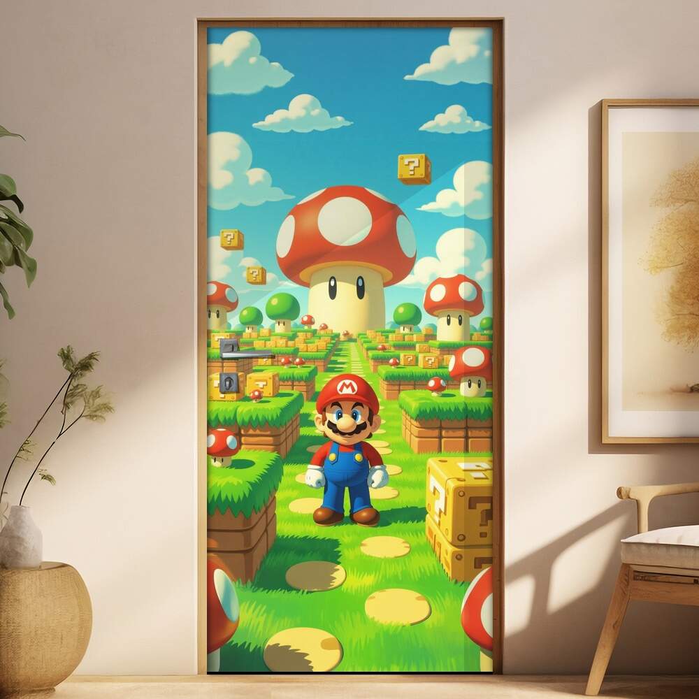 Adesivo de Porta Mario