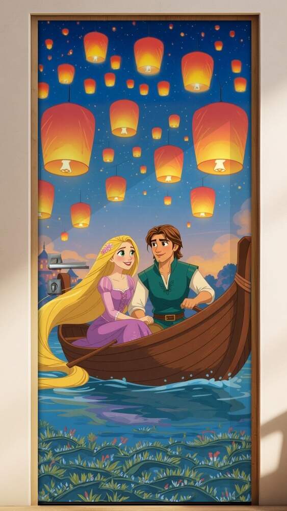 Adesivo de Porta Enrolados