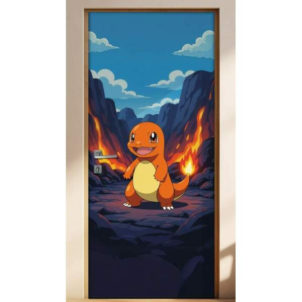Adesivo de Porta Pokemon