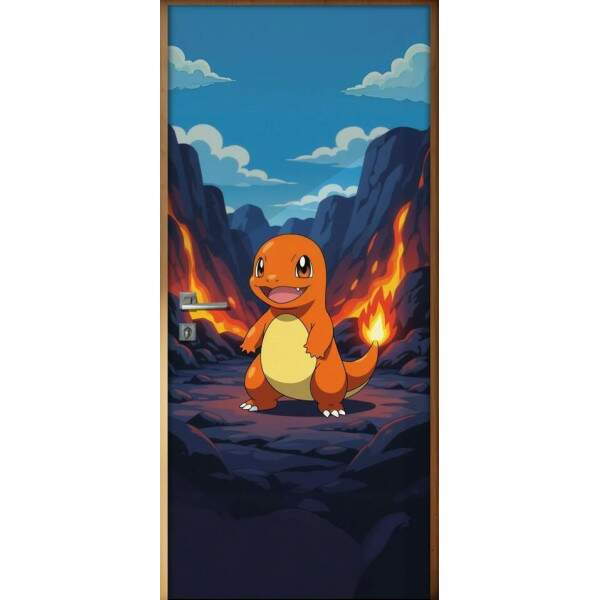Adesivo de Porta Pokemon