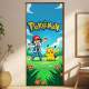 Adesivo de Porta Pokemon