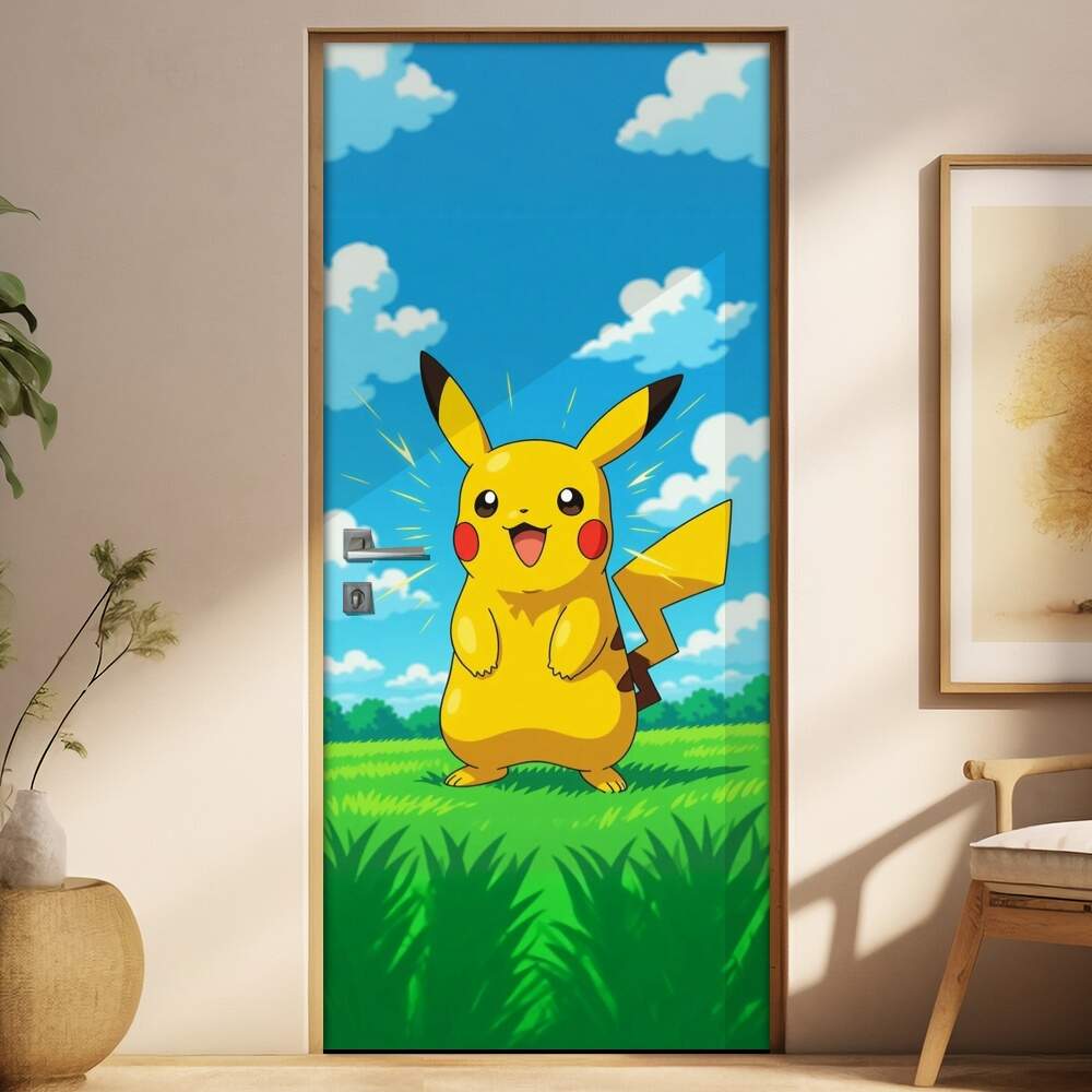 Adesivo de Porta Pokemon