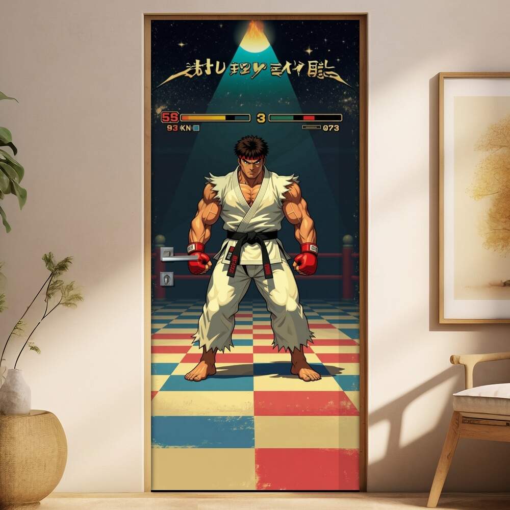 Adesivo de Porta Street Fighter