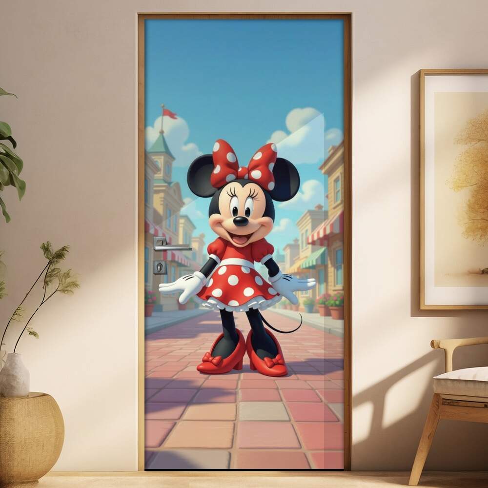 Adesivo de Porta Minnie