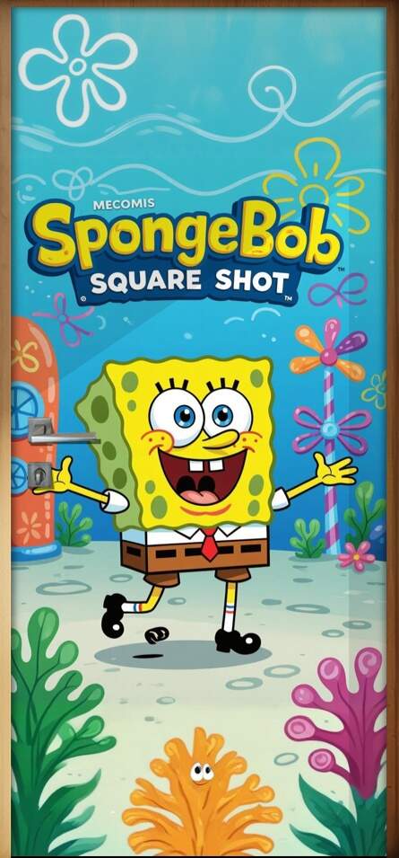 Adesivo de Porta Bob Esponja