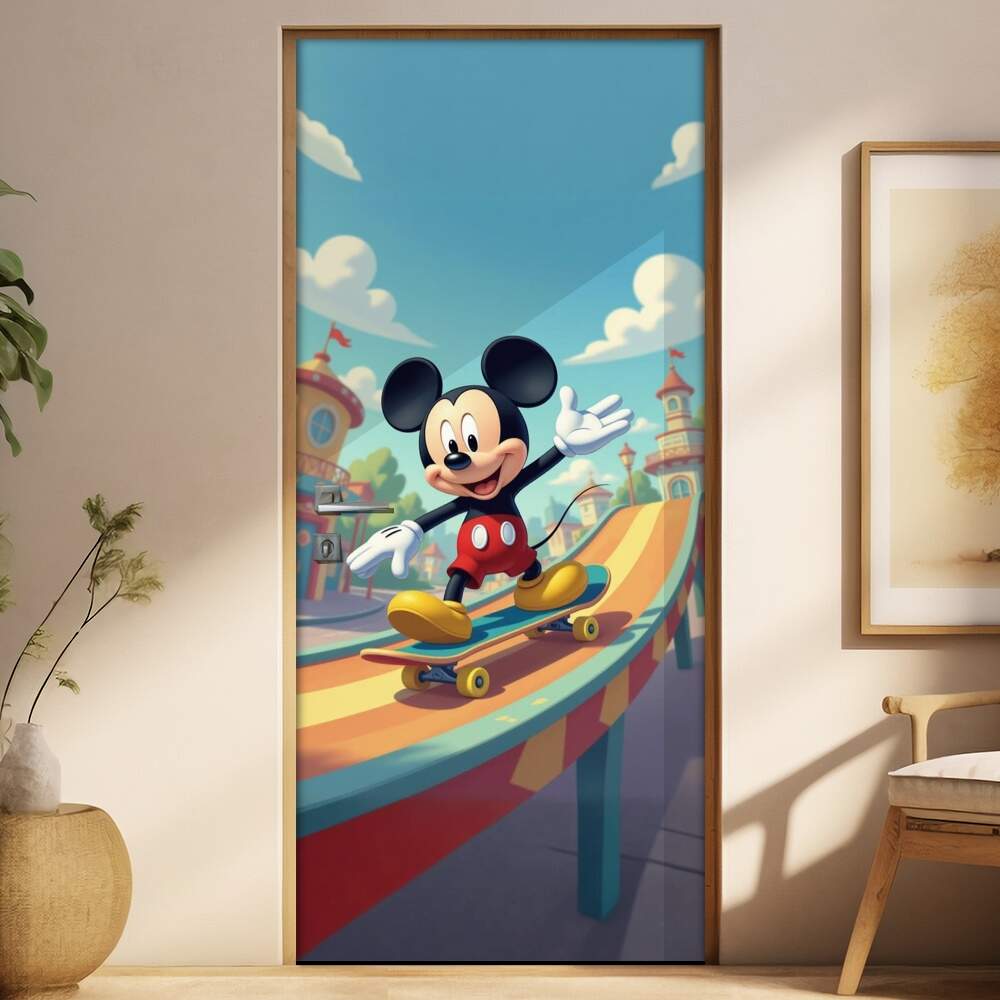 Adesivo de Porta Mickey