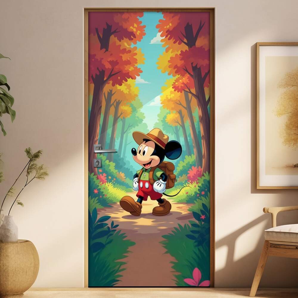 Adesivo de Porta Mickey