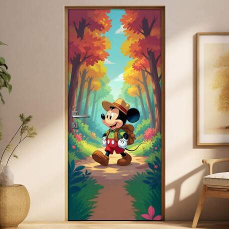 Adesivo de Porta Mickey