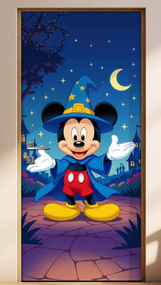 Adesivo de Porta Mickey