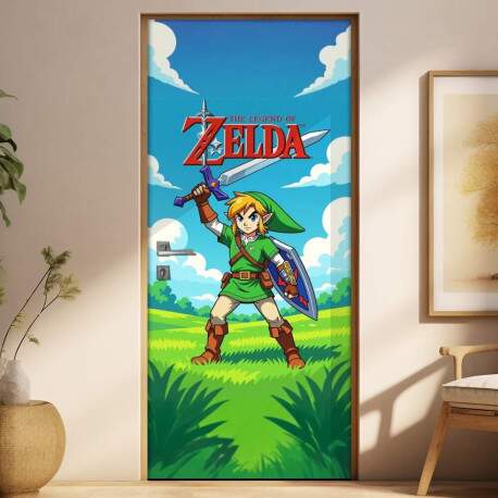 Adesivo de Porta The Legend of Zelda