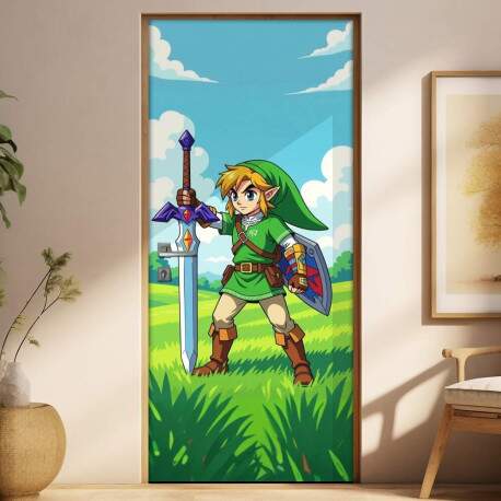 Adesivo de Porta The Legend of Zelda