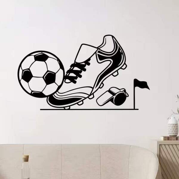 Adesivo de Parede Futebol Chuteira