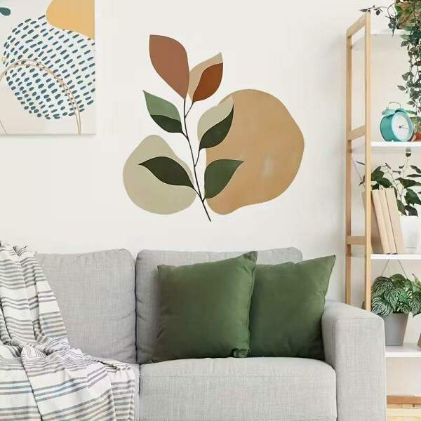 Adesivo de Parede Folhas Elegantes