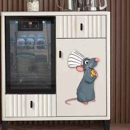 Adesivo de Parede Chef Remy - Ratatouille na Cozinha