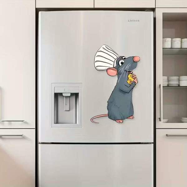 Adesivo de Parede Chef Remy - Ratatouille na Cozinha