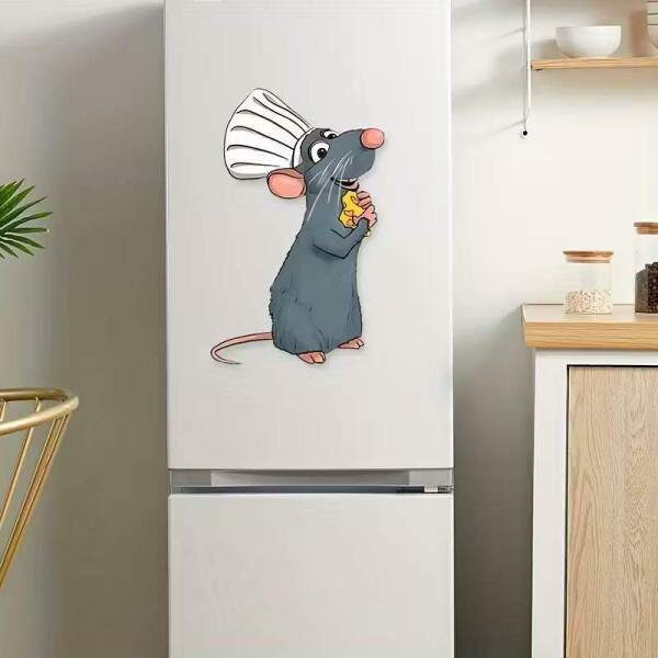 Adesivo de Parede Chef Remy - Ratatouille na Cozinha