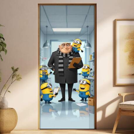 Adesivo de Porta Meu Malvado Favorito