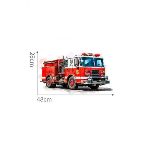 Adesivo de Parede Aventura de Bombeiros