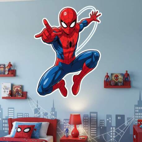 Adesivo de Parede Aventura do Homem Aranha