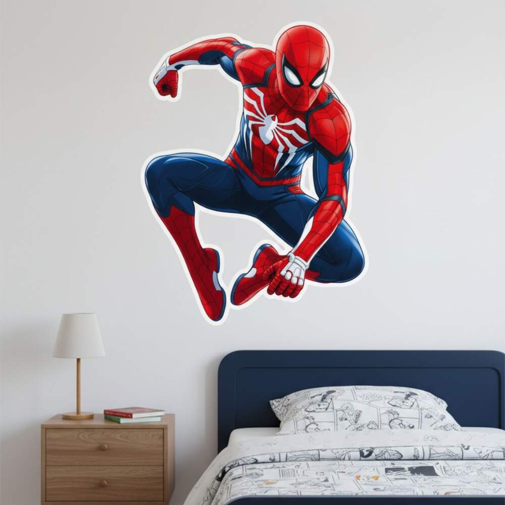 Adesivo de Parede Infantil Homem Aranha Aventura