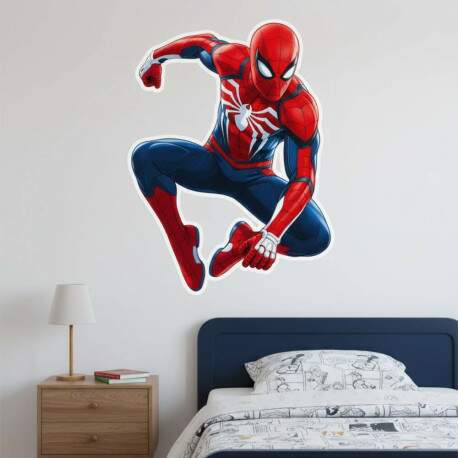 Adesivo de Parede Infantil Homem Aranha Aventura