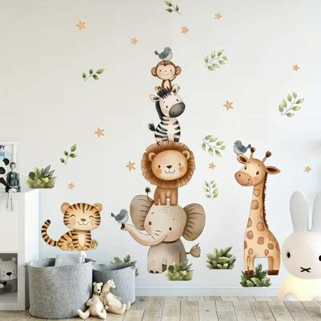 Adesivo de Parede Animais da Floresta