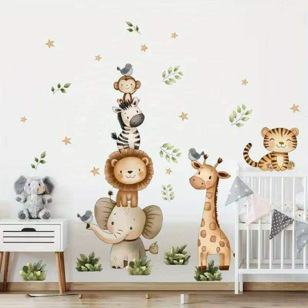 Adesivo de Parede Animais da Floresta