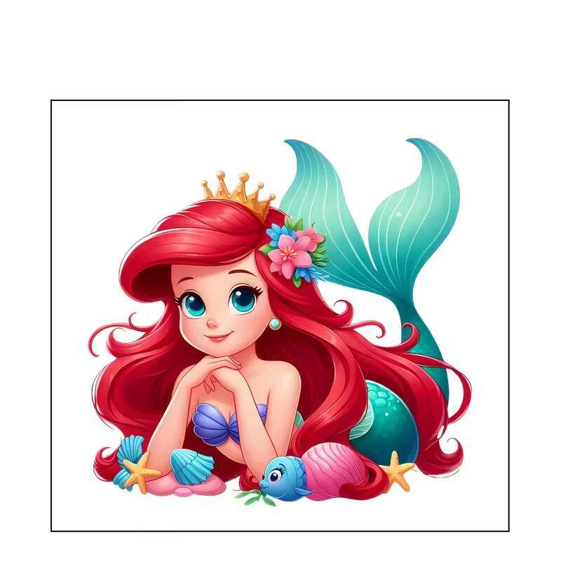 Adesivo de Parede Princesas Disney - Sereia M�gica Ariel