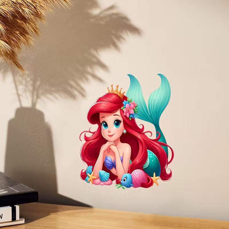 Adesivo de Parede Princesas Disney - Sereia M�gica Ariel