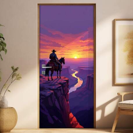 Adesivo de Porta Red Dead Redeption