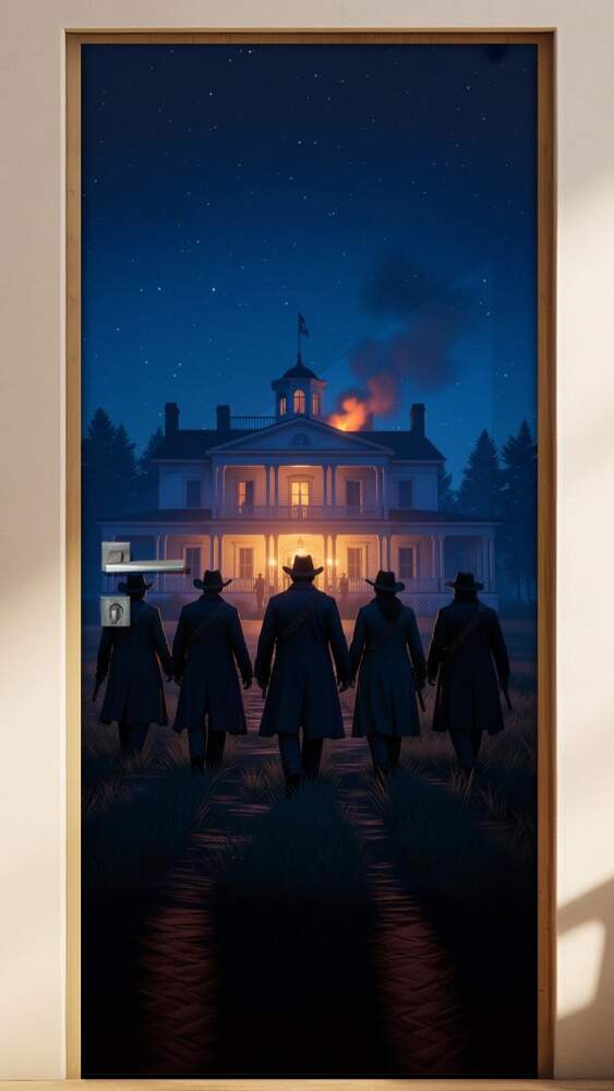 Adesivo de Porta Red Dead Redeption