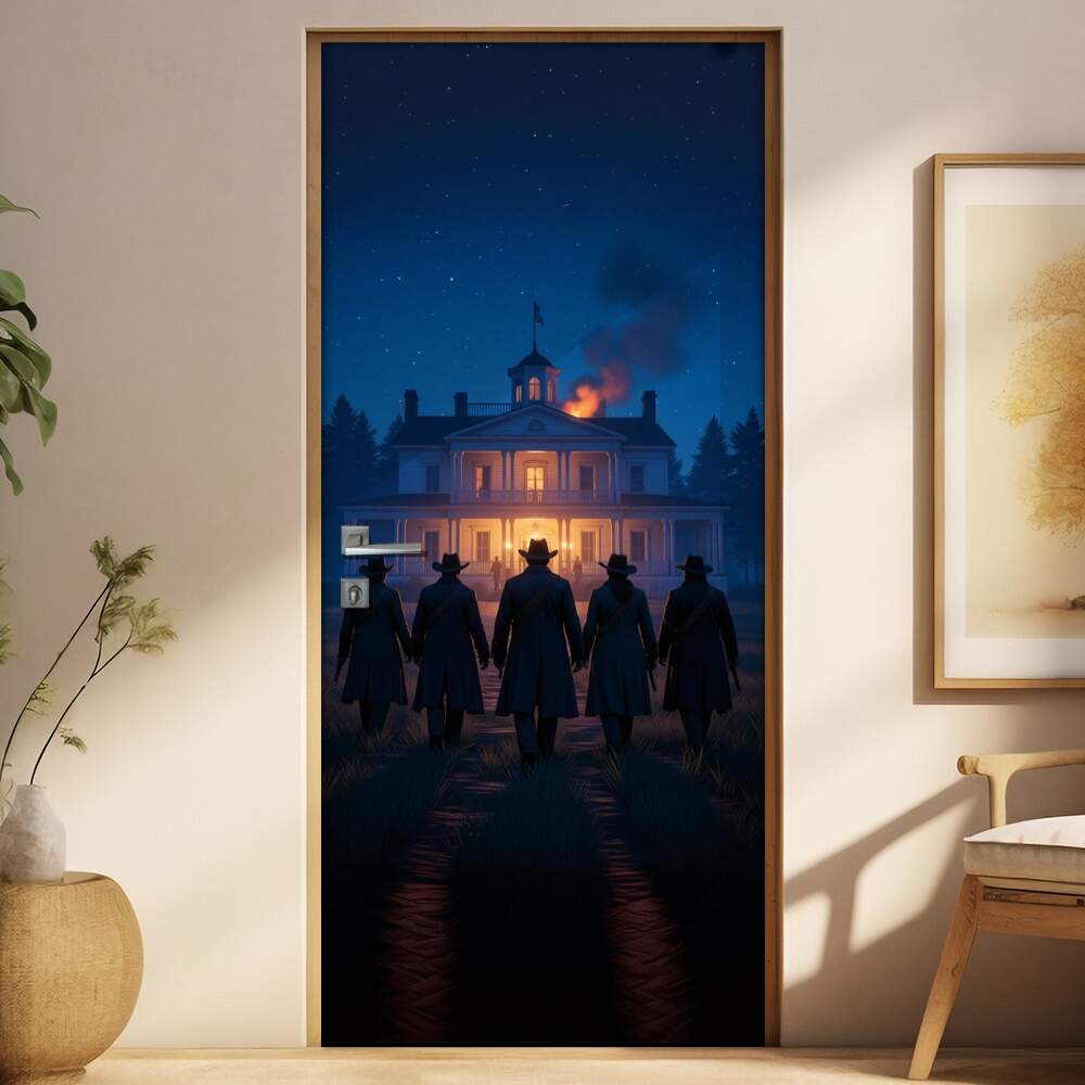 Adesivo de Porta Red Dead Redeption