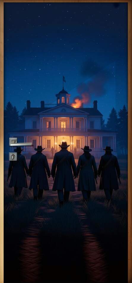 Adesivo de Porta Red Dead Redeption