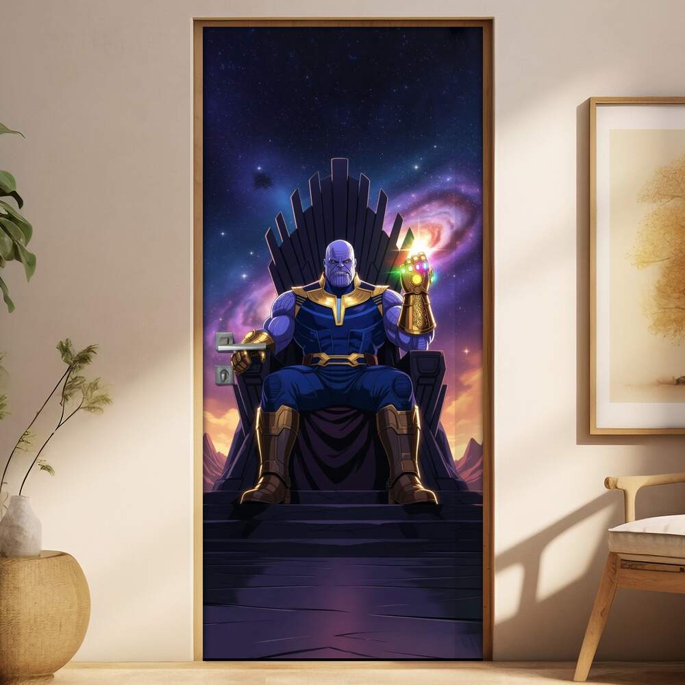 Adesivo de Porta Thanos