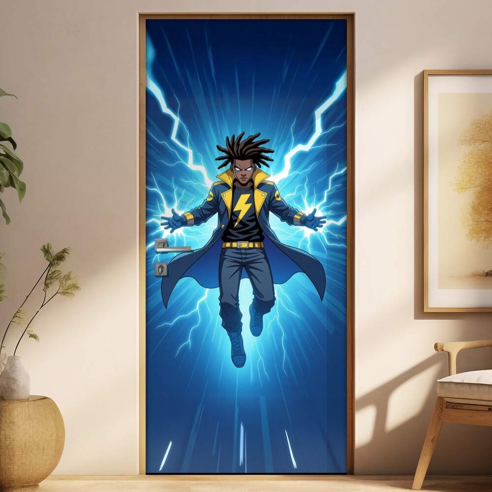 Adesivo de Porta Super choc