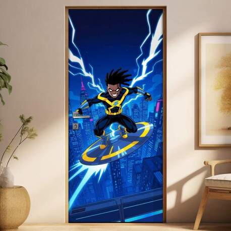 Adesivo de Porta Super choc