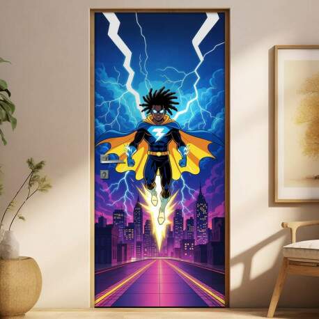 Adesivo de Porta Super choc