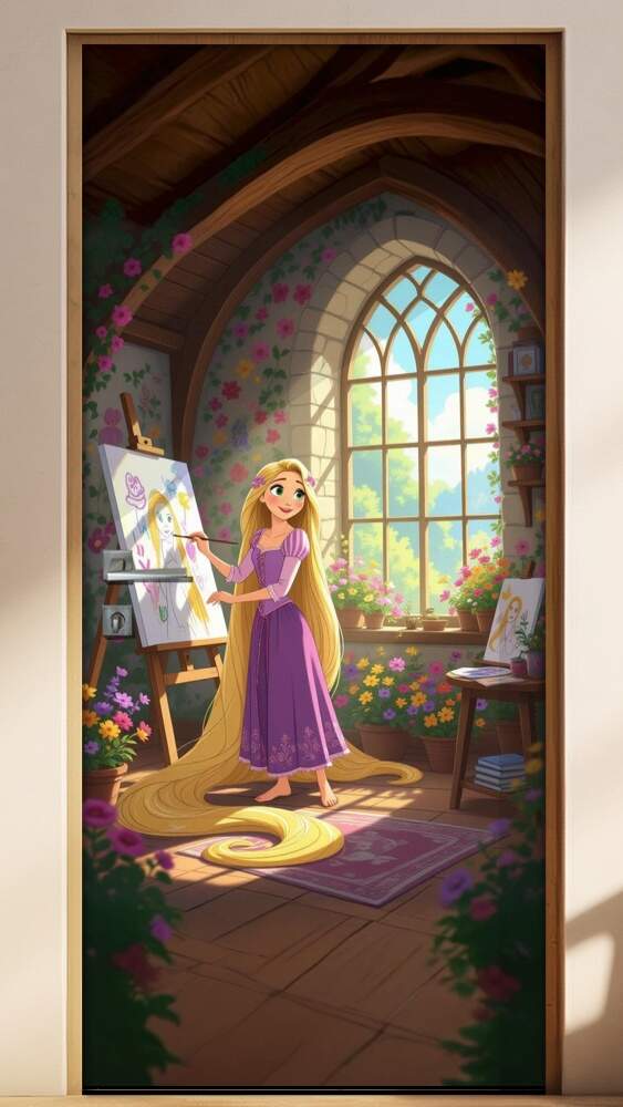 Adesivo de Porta Enrolados