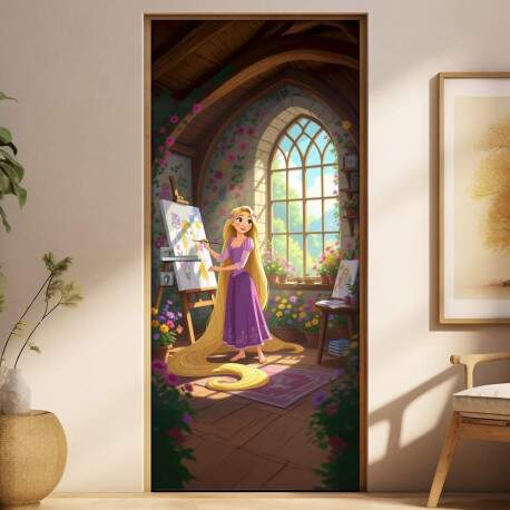 Adesivo de Porta Enrolados