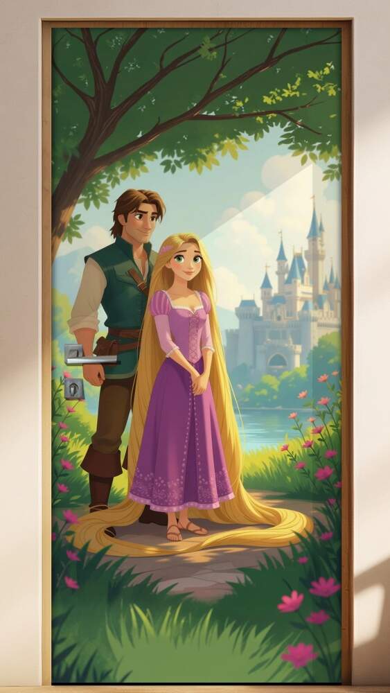 Adesivo de Porta Enrolados