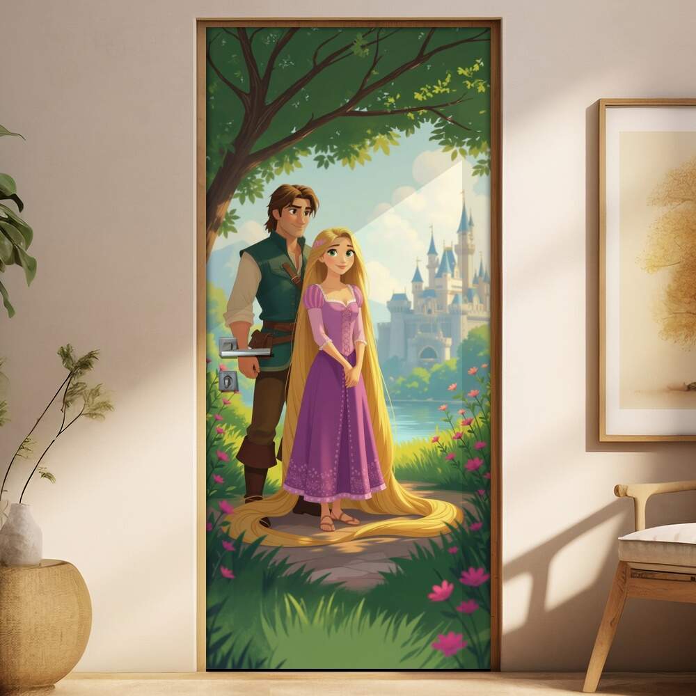 Adesivo de Porta Enrolados