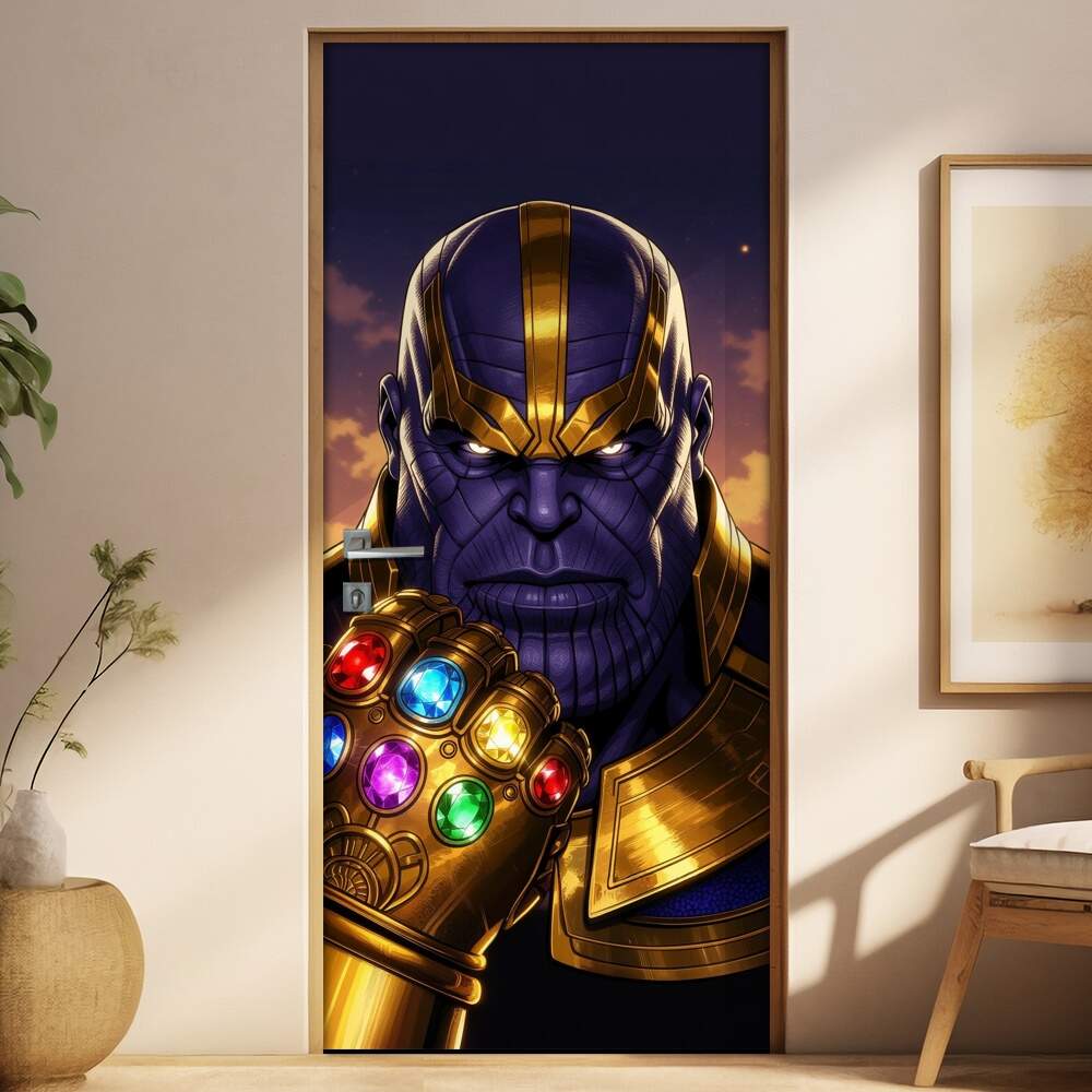 Adesivo de Porta Thanos