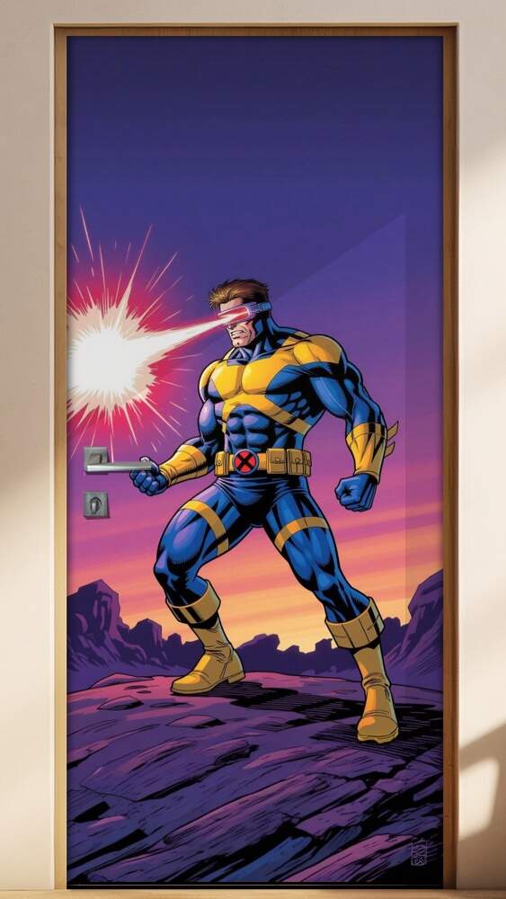 Adesivo de Porta Ciclop