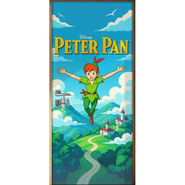 Adesivo de Porta Peter Pan - Fran Adesivos de Parede
