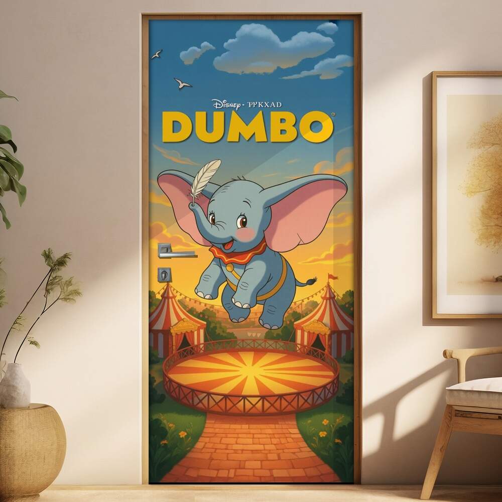 Adesivo de Porta Dumbo