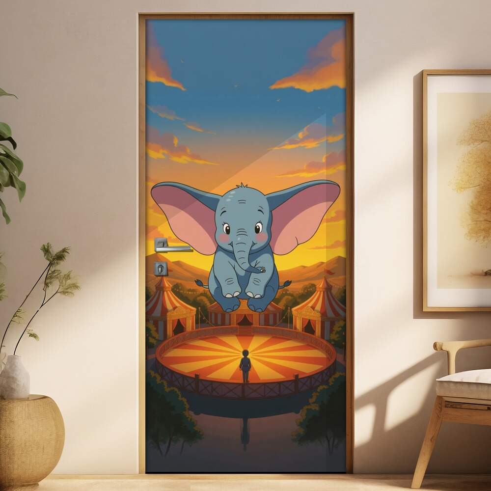 Adesivo de Porta Dumbo