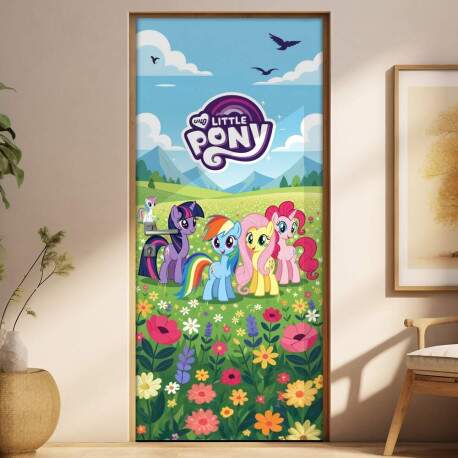 Adesivo de Porta My Little Pony