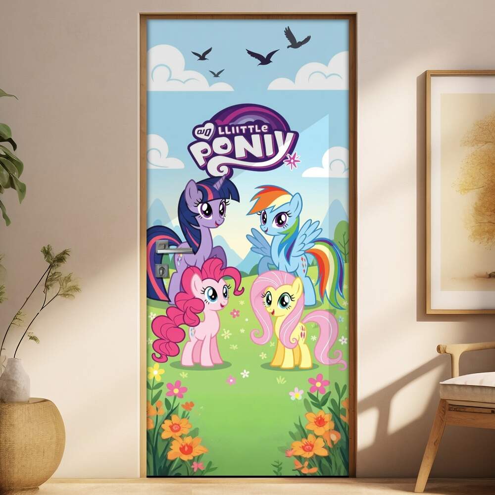 Adesivo de Porta My Little Pony