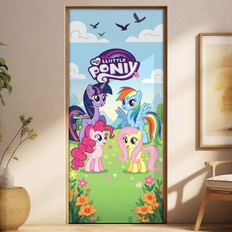Adesivo de Porta My Little Pony